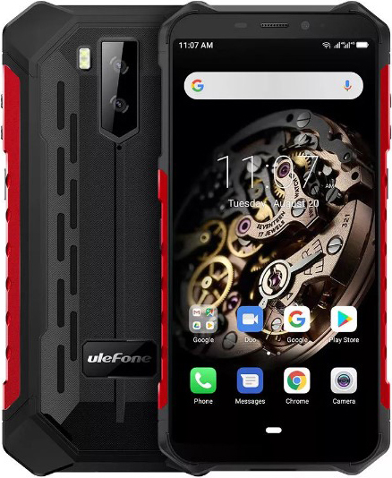 

Мобильный телефон Ulefone Armor X5 3/32GB Black-Red