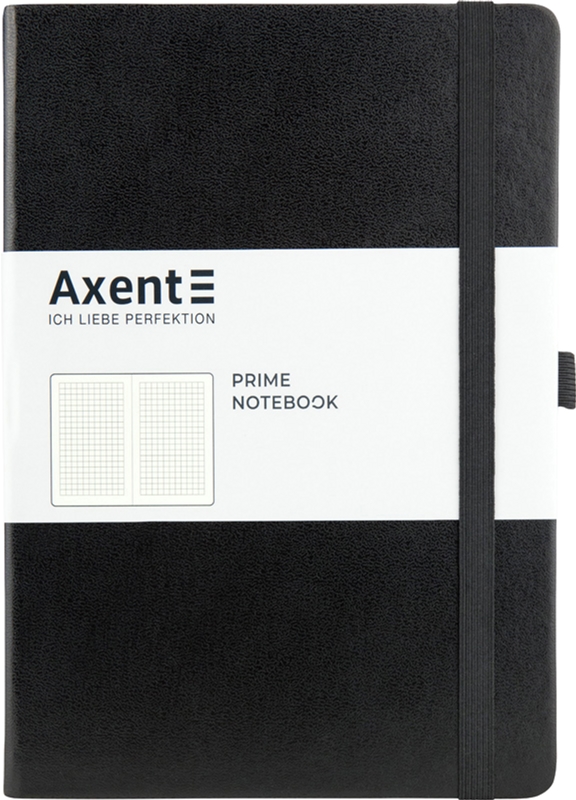 

Записная книга Axent Partner Prime 145х210 мм A5 96 листов в клетку Черная (8305-01-A)