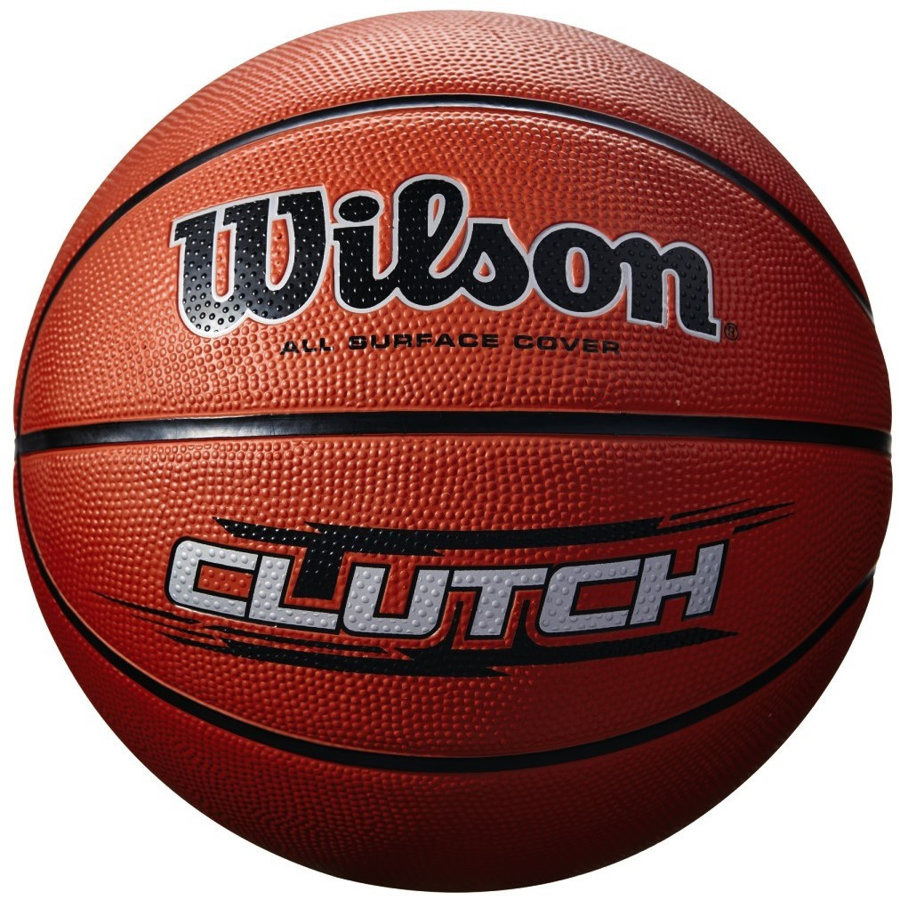 

Мяч баскетбольный Wilson Clutch размер 7 резиновый коричневый (WTB1434XB)