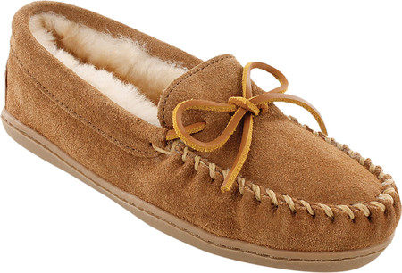 

Женские мокасины Minnetonka Sheepskin Hardsole Moccasin Slipper Golden Tan Suede/Sheepskin 39