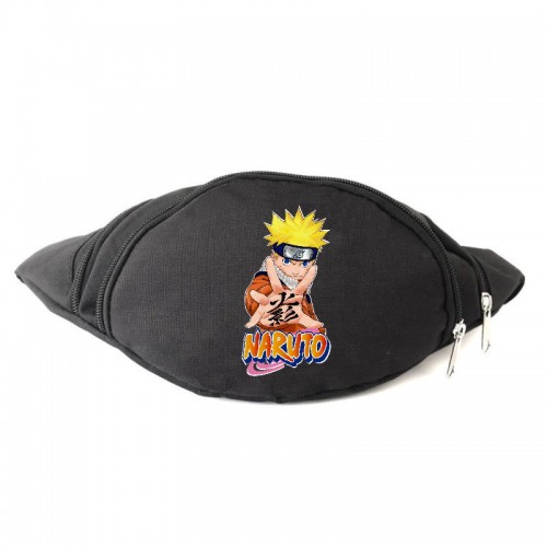 

Сумка Бананка на пояс Наруто (Naruto-04) Cappuccino Toys черная