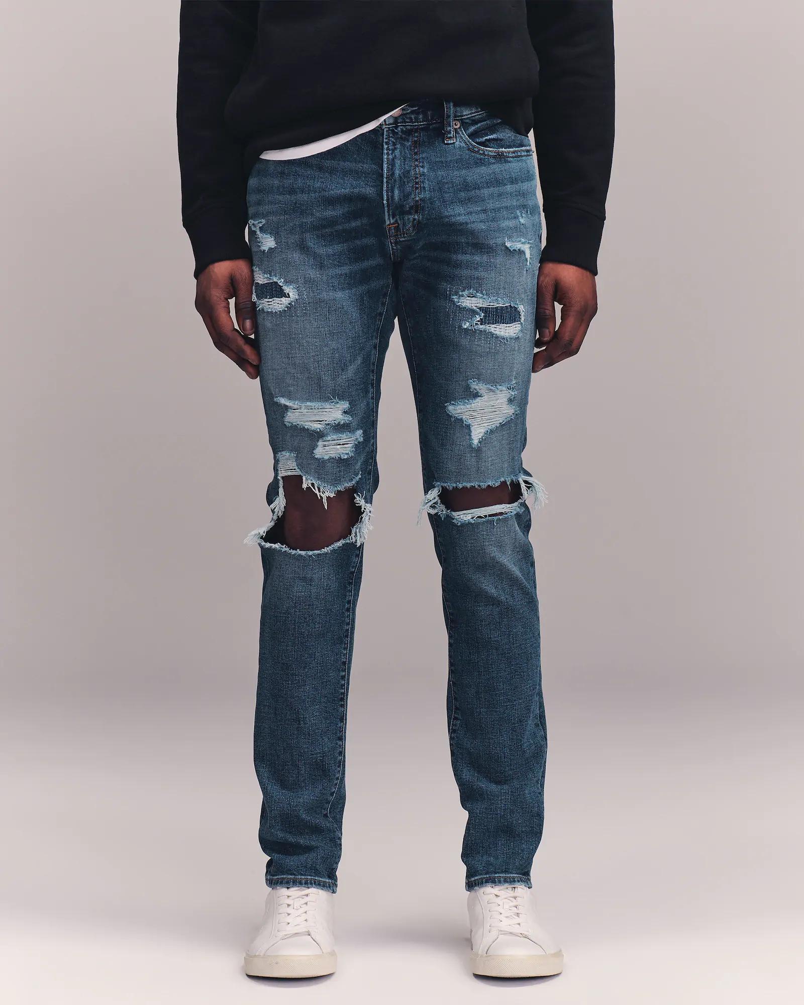 

Джинсы Super Skinny Abercrombie & Fitch AF8109M 31/32 Синий