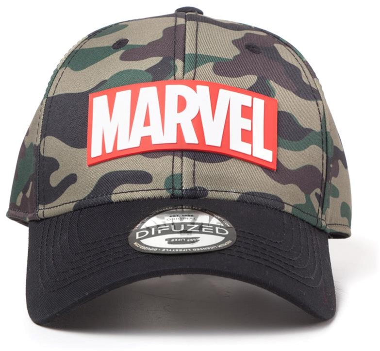 

Кепка Difuzed Marvel - Camouflage Logo Adjustable Cap (BA134813MVL)