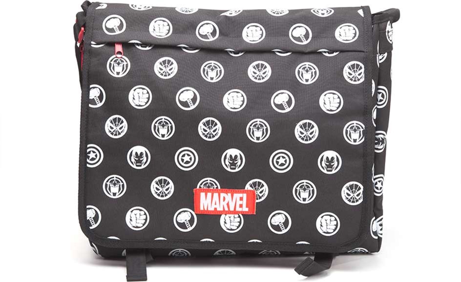

Сумка Difuzed Marvel Comics - All Over Hero Crests Messenger Bag (MB110902MAR)