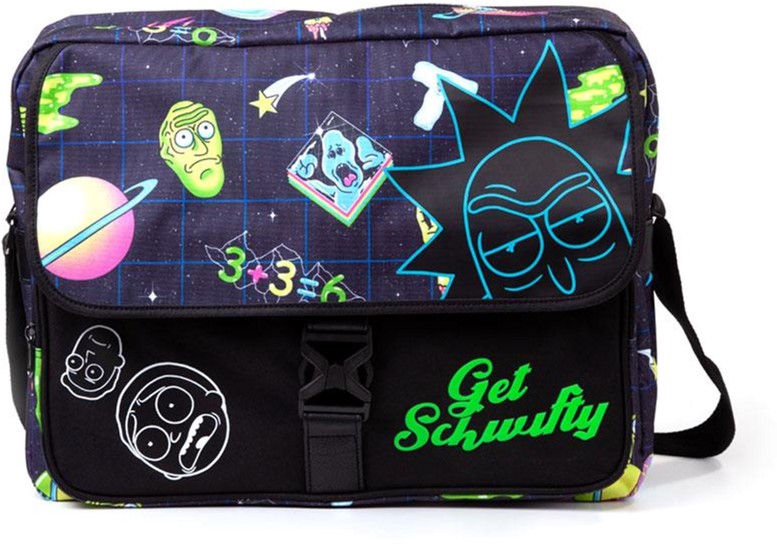 

Сумка Difuzed Рик и Морти - Rick And Morty - Space AOP With Flock Print Messengerbag (MB071280RMT)