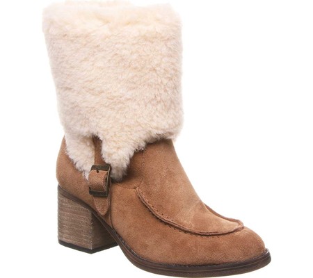 

Женские сапоги Bearpaw Obsidian Mid Calf Fur Boot Hickory II Suede 37