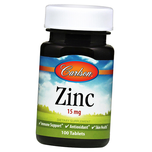 

Цинк Глюконат, Zinc 15, Carlson Labs 100таб (36353062)