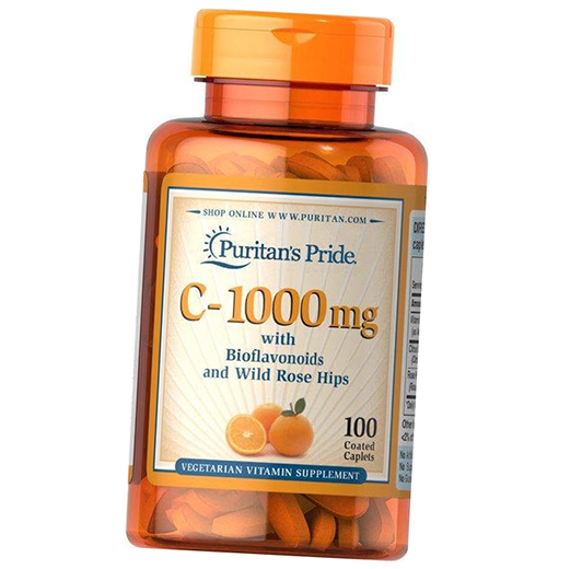 

Витамин С с Биофлавоноидами и Шиповником, Vitamin C-1000 with Bioflavonoids and Rose Hips, Puritan's Pride 100каплет (36367172)