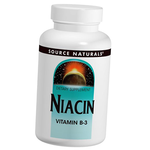

Ниацин, Niacin 100, Source Naturals 250таб (36355115)