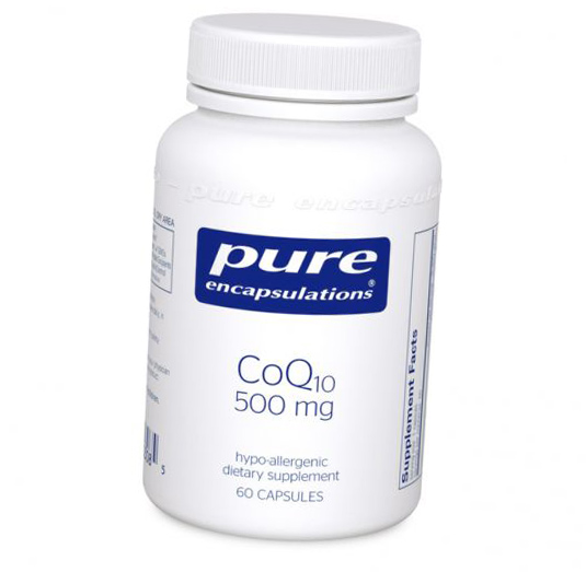 

Коэнзим Q10 Канека, CoQ10 500, Pure Encapsulations 60капс (70361014)