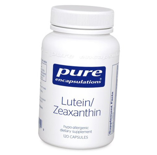 

Лютеин и Зеаксантин, Lutein/Zeaxanthin, Pure Encapsulations 120капс (72361001)