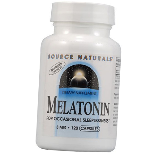 

Мелатонин, Melatonin 3, Source Naturals 120капс (72355004)