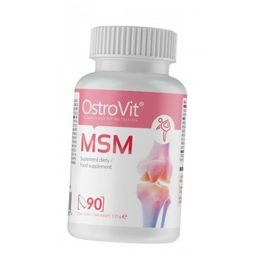 

МСМ, Метилсульфонилметан, MSM, Ostrovit 90таб (03250004)
