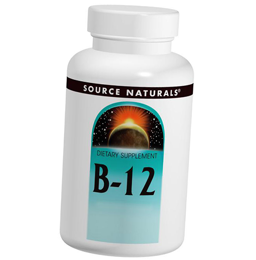 

Витамин В12, Цианокобаламин, B-12, Source Naturals 200леденцов (36355062)