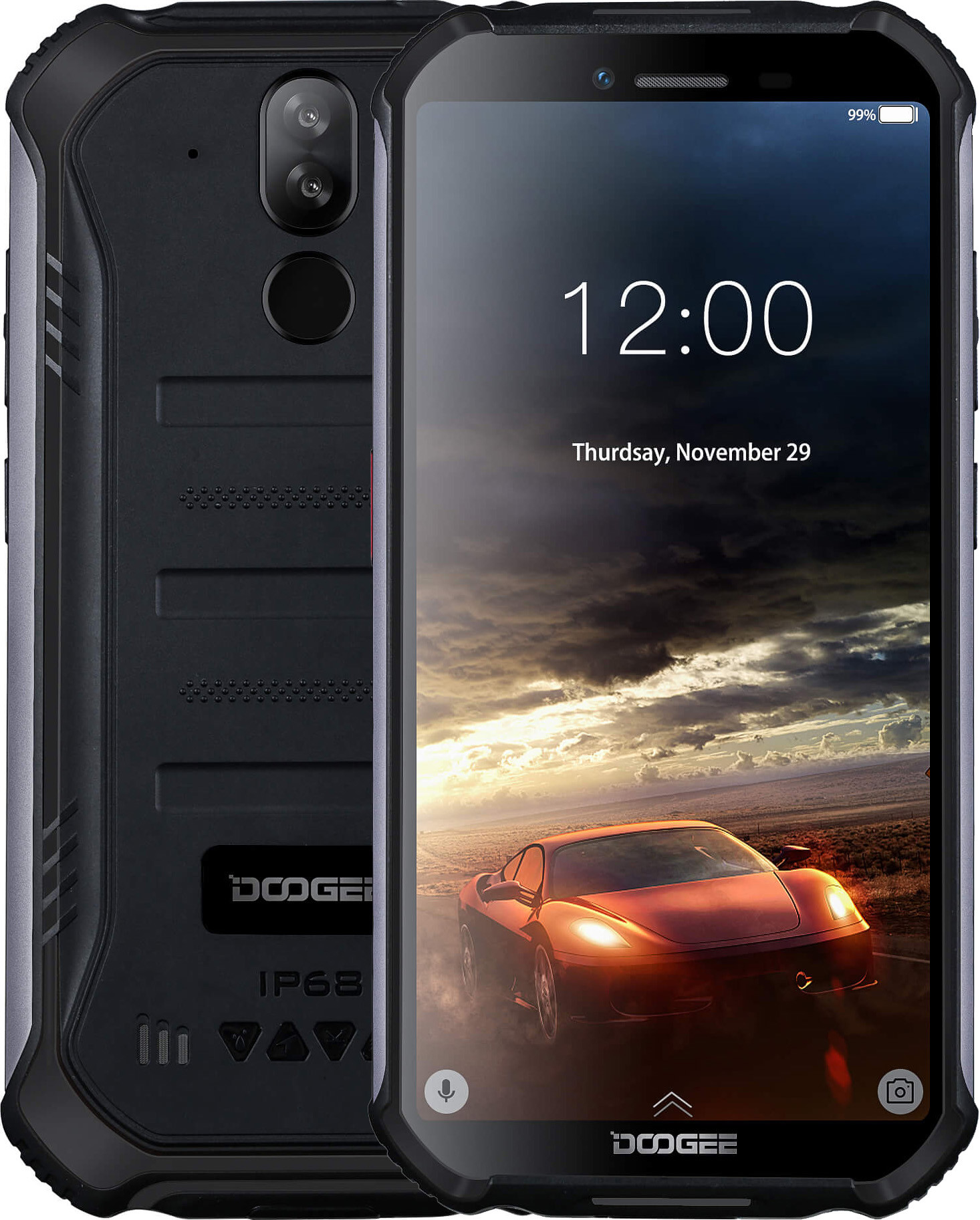 

Мобильный телефон Doogee S40 3/32GB Black