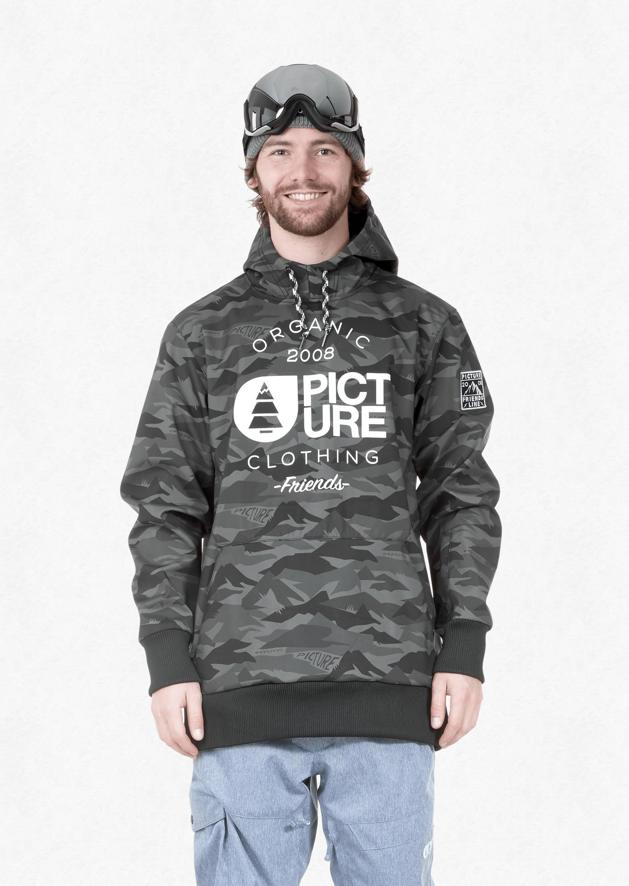 

Куртка Picture Organic Parker 2021 XL Черный-Серый