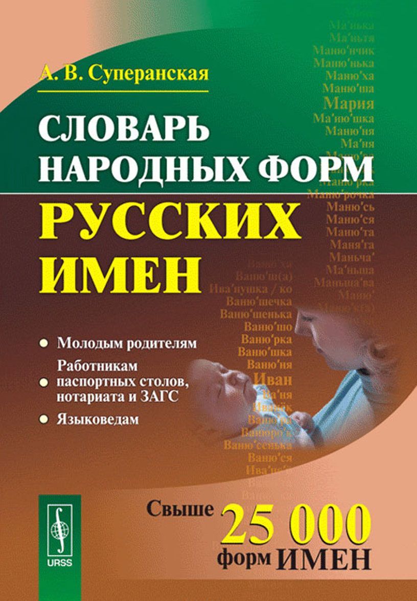 

Словарь народных форм русских имен