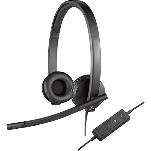 

Наушники Logitech Corded Stereo USB Headset H570e (981-000575)