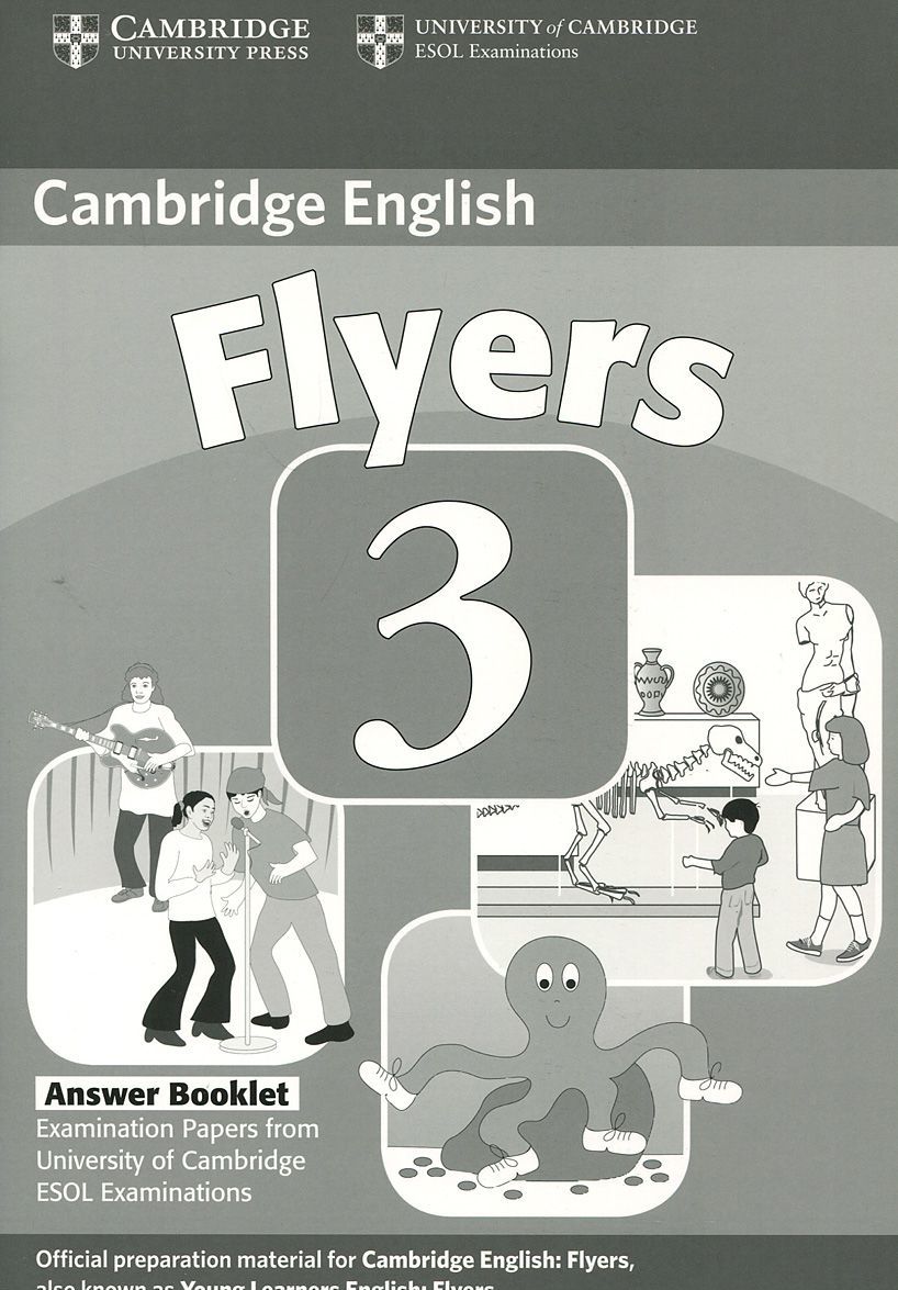 

Cambridge Flyers 3: Answer Booklet (848592)