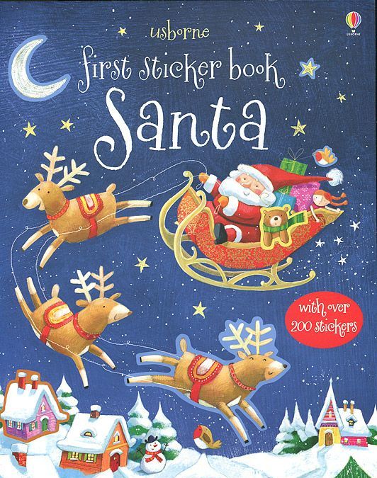 

First Sticker Book: Santa