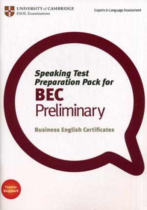 

Speaking Test Preparation Pack For BEC. Preliminary (+ DVD-ROM)