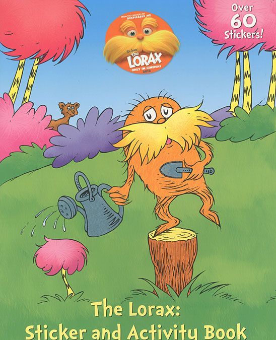 

The Lorax Sticker Activity Book (+наклейки)