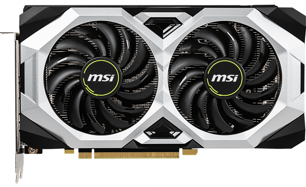 

MSI PCI-Ex GeForce RTX 2060 Super Ventus GP OC 8GB GDDR6 (256bit) (1665/14000) (HDMI, 3 x DisplayPort) (RTX 2060 SUPER VENTUS GP OC)