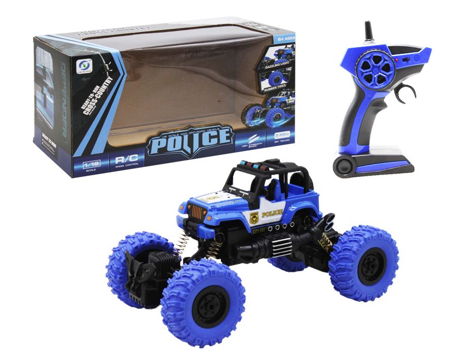 

Машинка на радиоуправлении Police синий MiC (689-1A) (154676)
