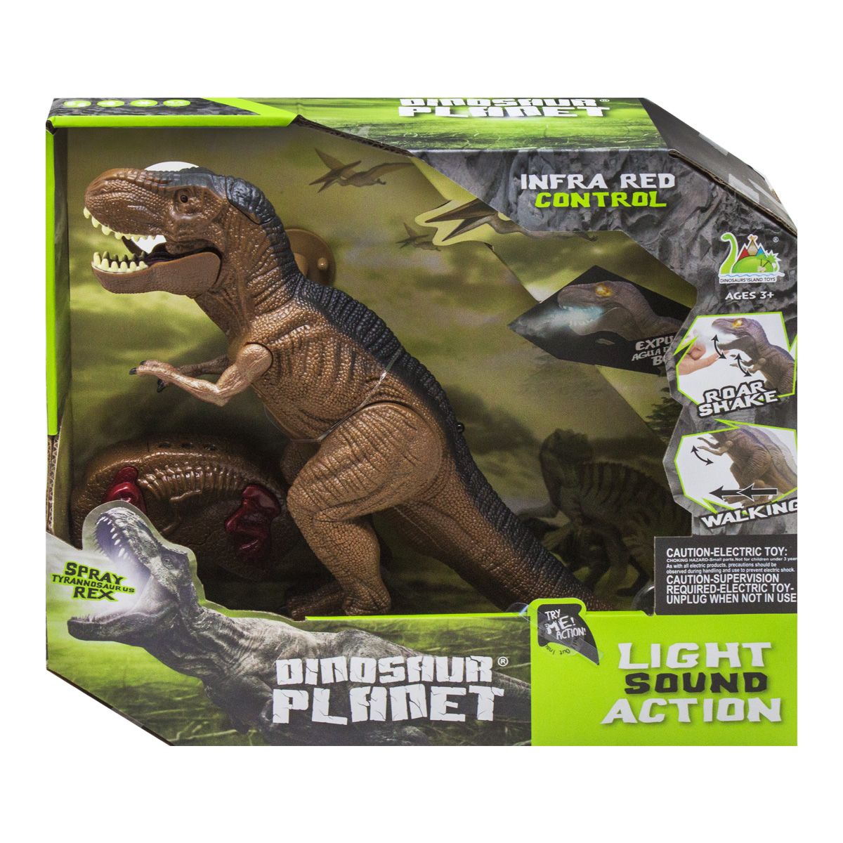 

Динозавр Dinosaur Planet на радиоуправлении DINOSAURS'ISLAND TOYS (RS61-102) (153261)
