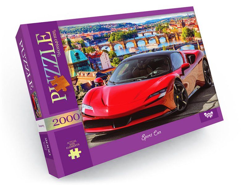 

Пазлы Спортивная машина 2000 элементов Dankotoys (C2000-01-10) (153562)
