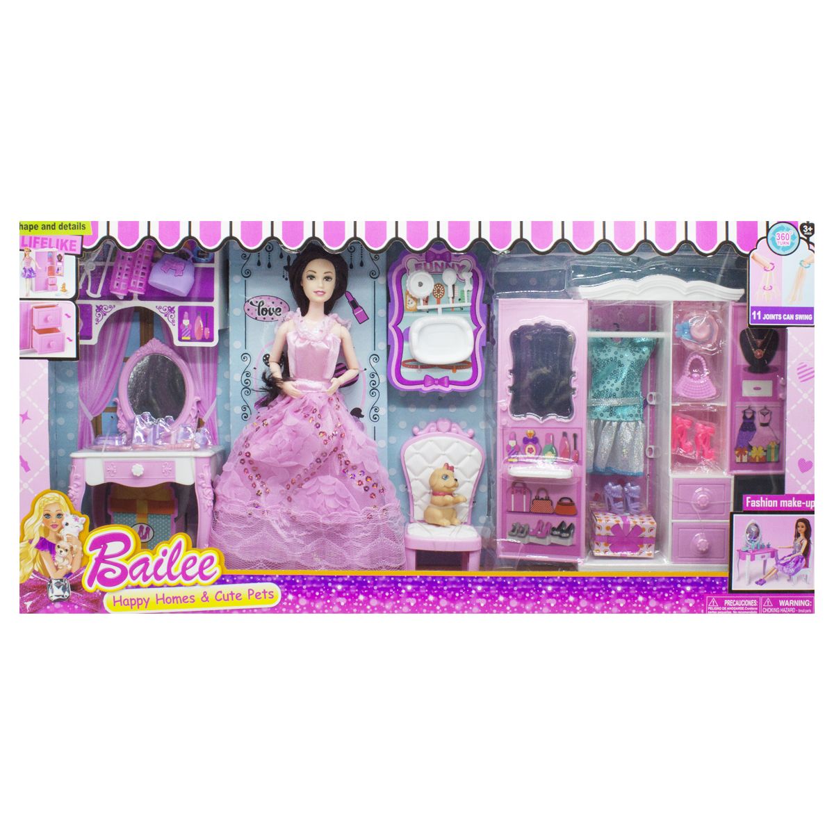

Кукла Bailee Happy Homes вид 1 MiC (2718) (154478)