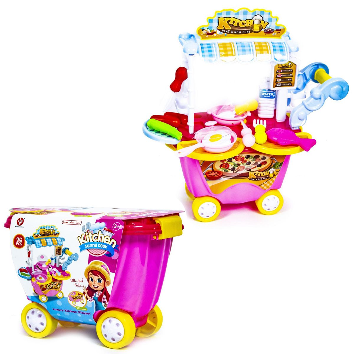 

Игровой набор Тележка-кухня MiC (922-92) (154178)