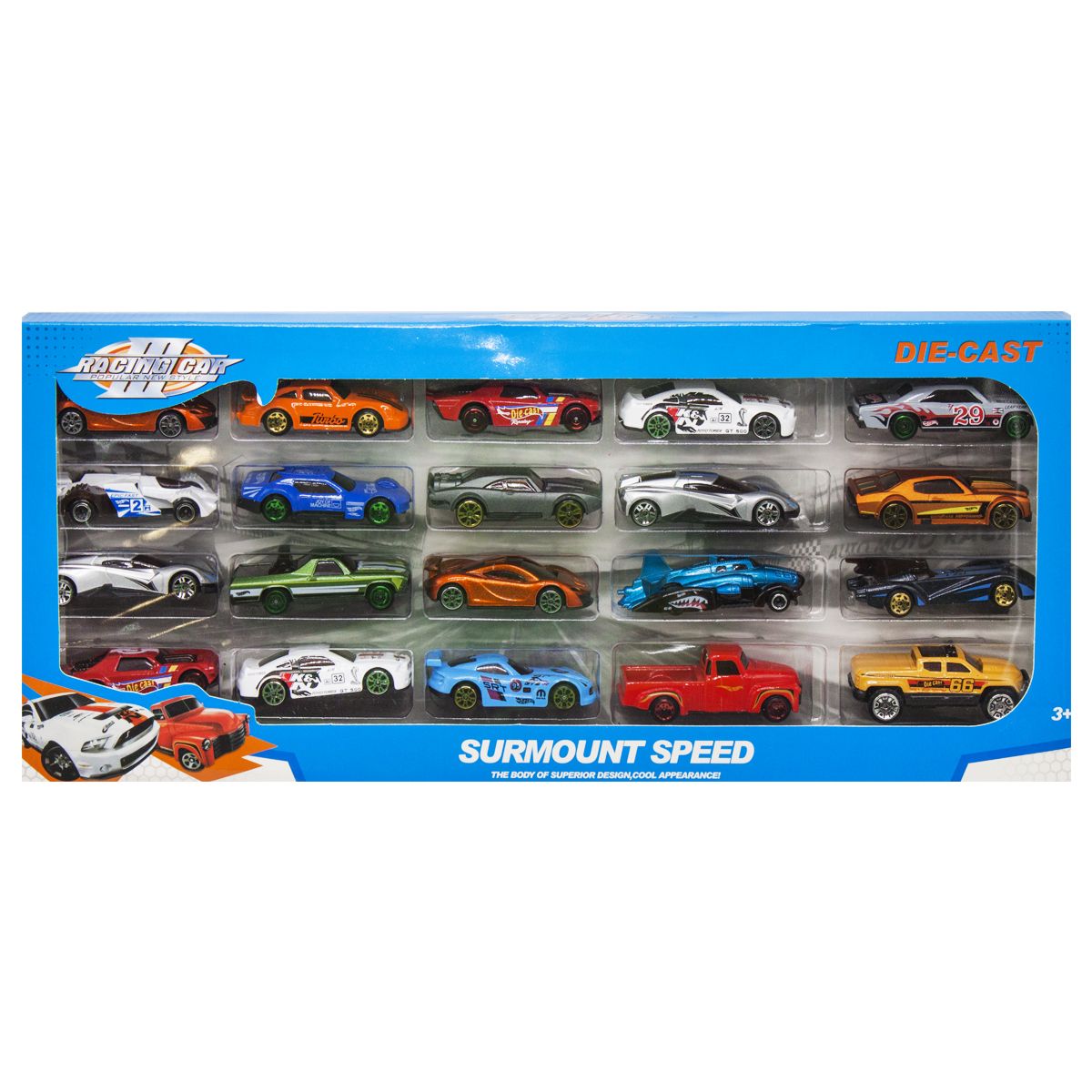 

Набор машинок Racing Car 20 шт MiC (324-54) (153329)