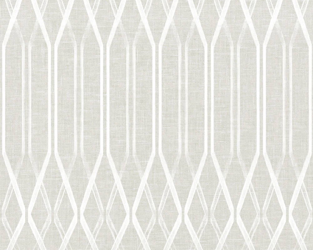 

Виниловые обои на флизилиновой основе AS Creation Linen Style 36632-1 серый полоска