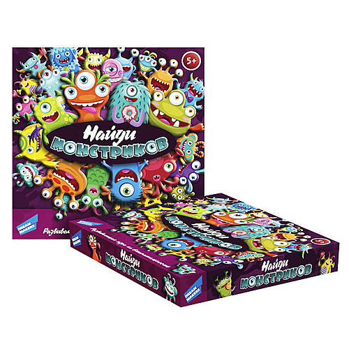 

Игра настольная «Найди монстриков» Dream Makers (1619_UA)