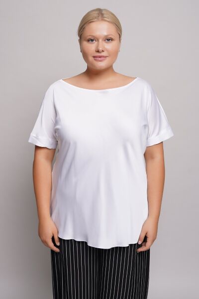 

Блуза NADEZDINA ELLA  белая 8520262, Блуза NADEZDINA ELLA 52 белая 8520262-52