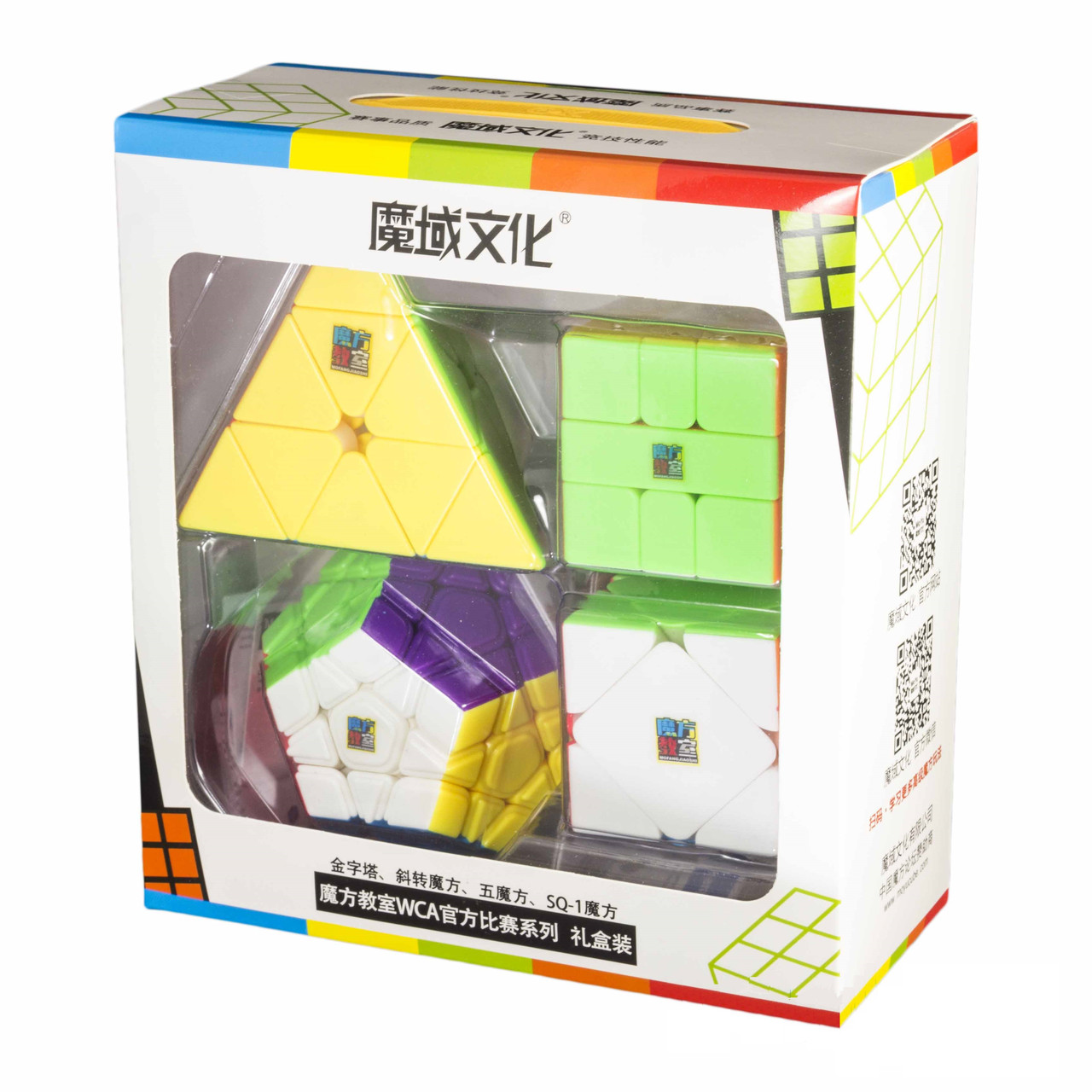 

Набір кольорових кубиків Набір MoYu WCA Cube Gift Set 809305