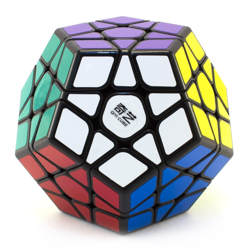 

Логічна гра Мегамінкс 3 × 3 QiYi MoFangGe QiHeng Megaminx Чорний