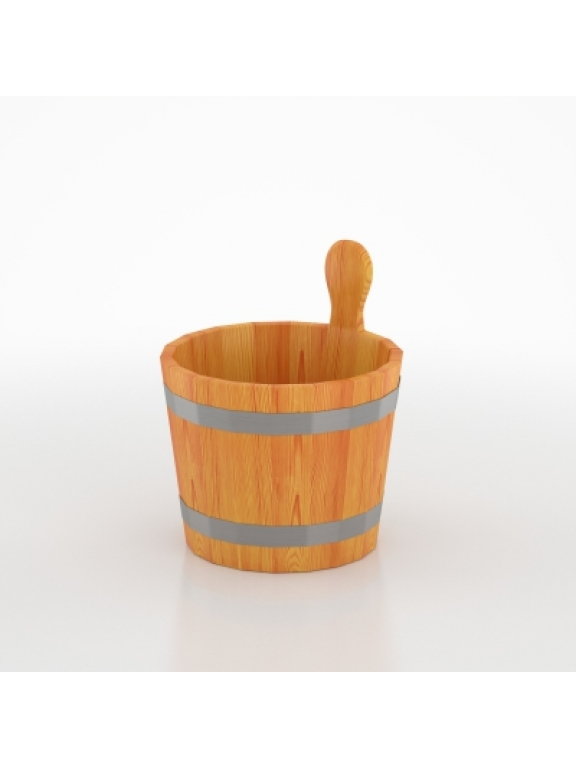 

Шайка Bentwood для бани и сауны 7 л d=0,28 h=0,30 лиственница