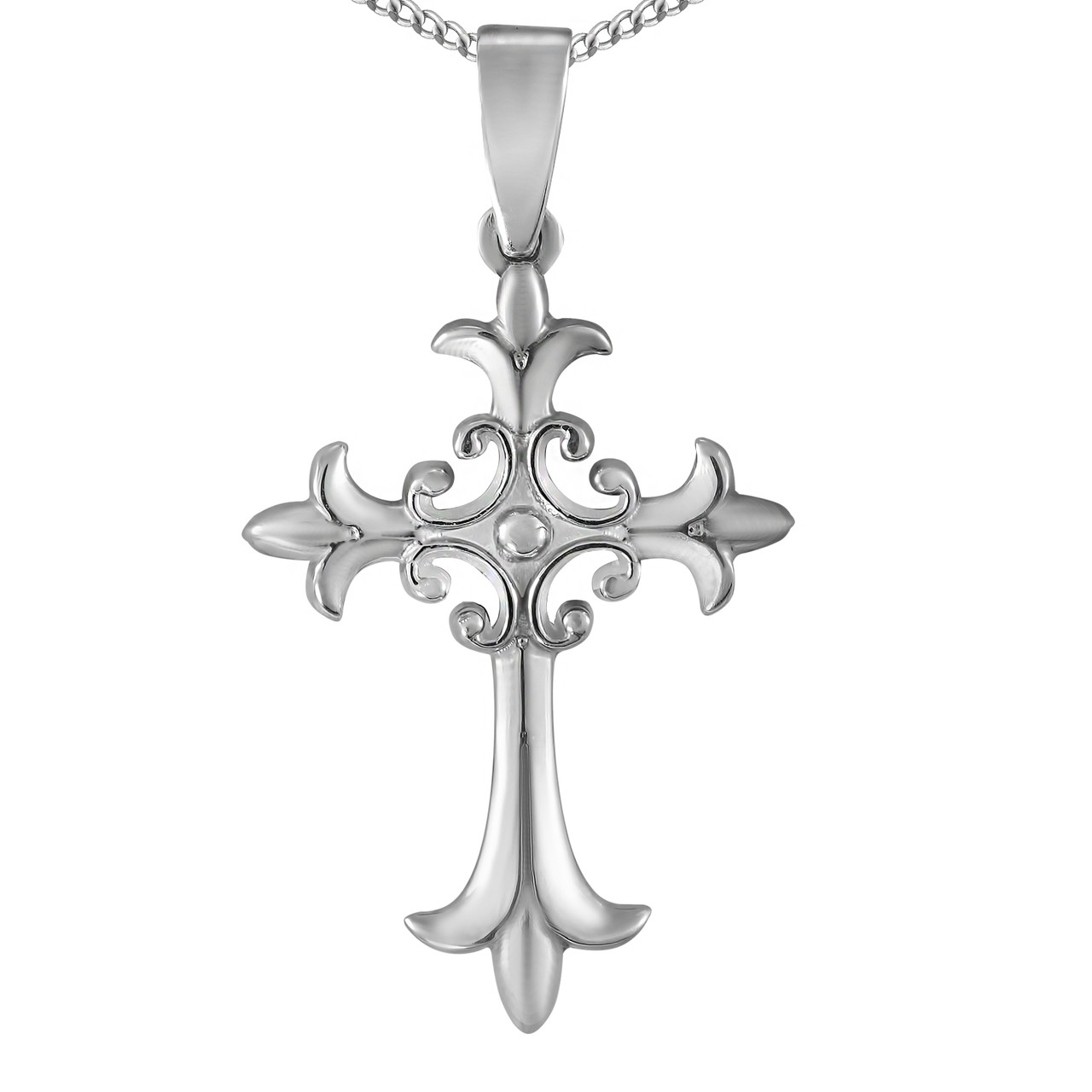 

Подвеска крестик Twiddle jewelry 2.31 г (п135)