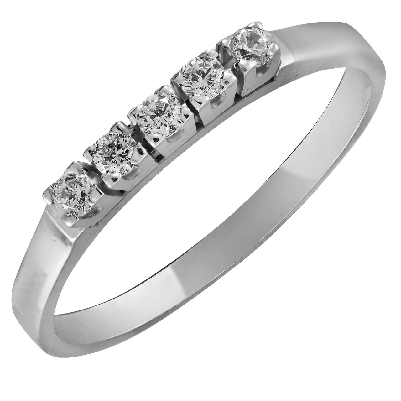 

Кольцо из серебра с кубическим цирконием Twiddle Jewelry 20.5 размер 1.62 г (К006-20.5)