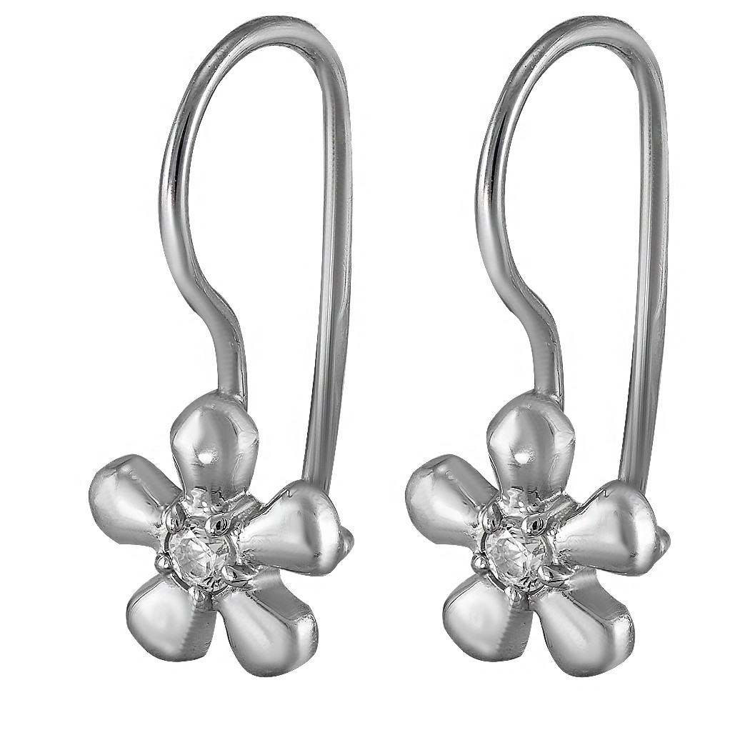 

Детские серьги из серебра с синим цирконием Twiddle Jewelry 1.15 г (С051с)