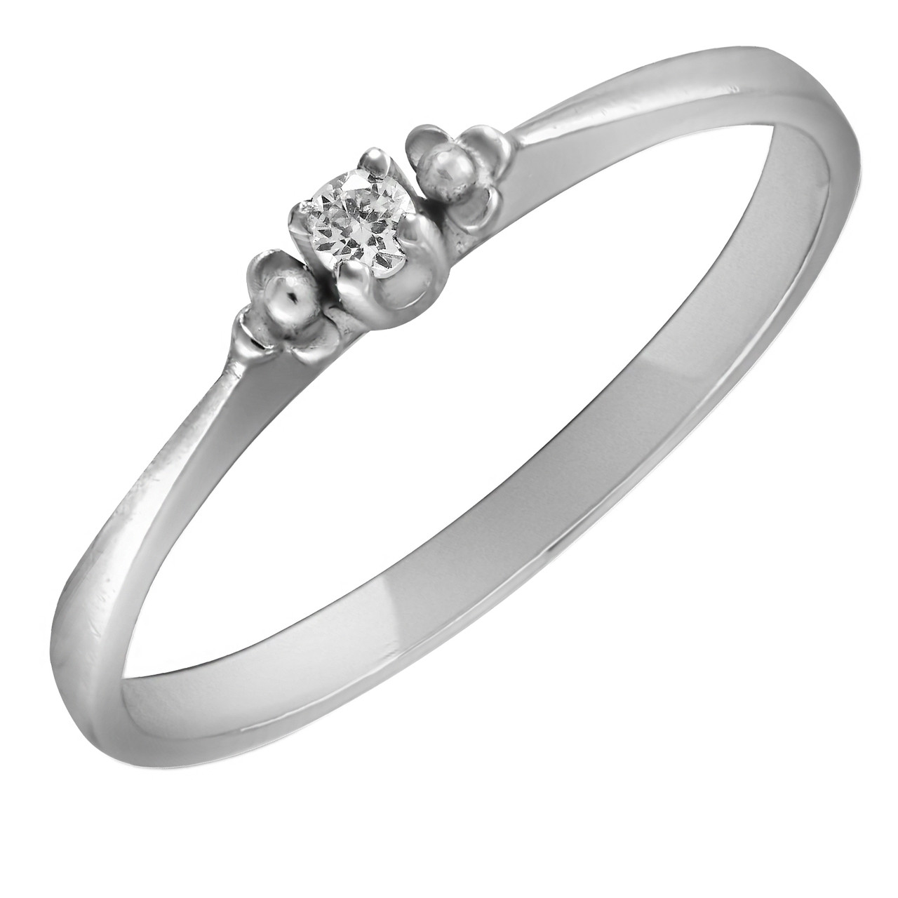 

Кольцо из серебра с цирконием Twiddle Jewelry 20 размер 0.81 г (К003-20.0)
