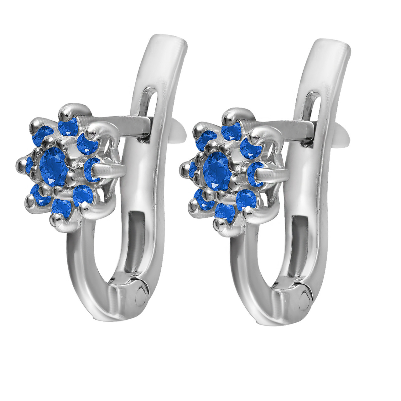 

Серьги из серебра с куб. циркониями Twiddle Jewelry 1.73 г (с003с)