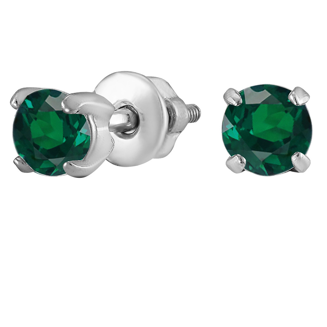 

Серьги из серебра с кубическим цирконием Twiddle Jewelry 1.05 г (С017з)