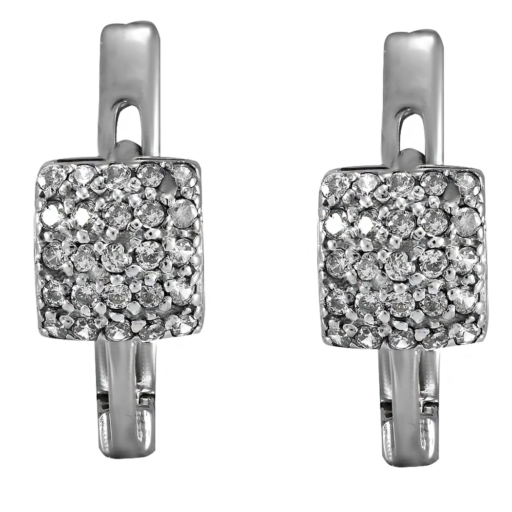 

Серьги Twiddle jewelry с кубическим цирконием 1.74 г (С002)