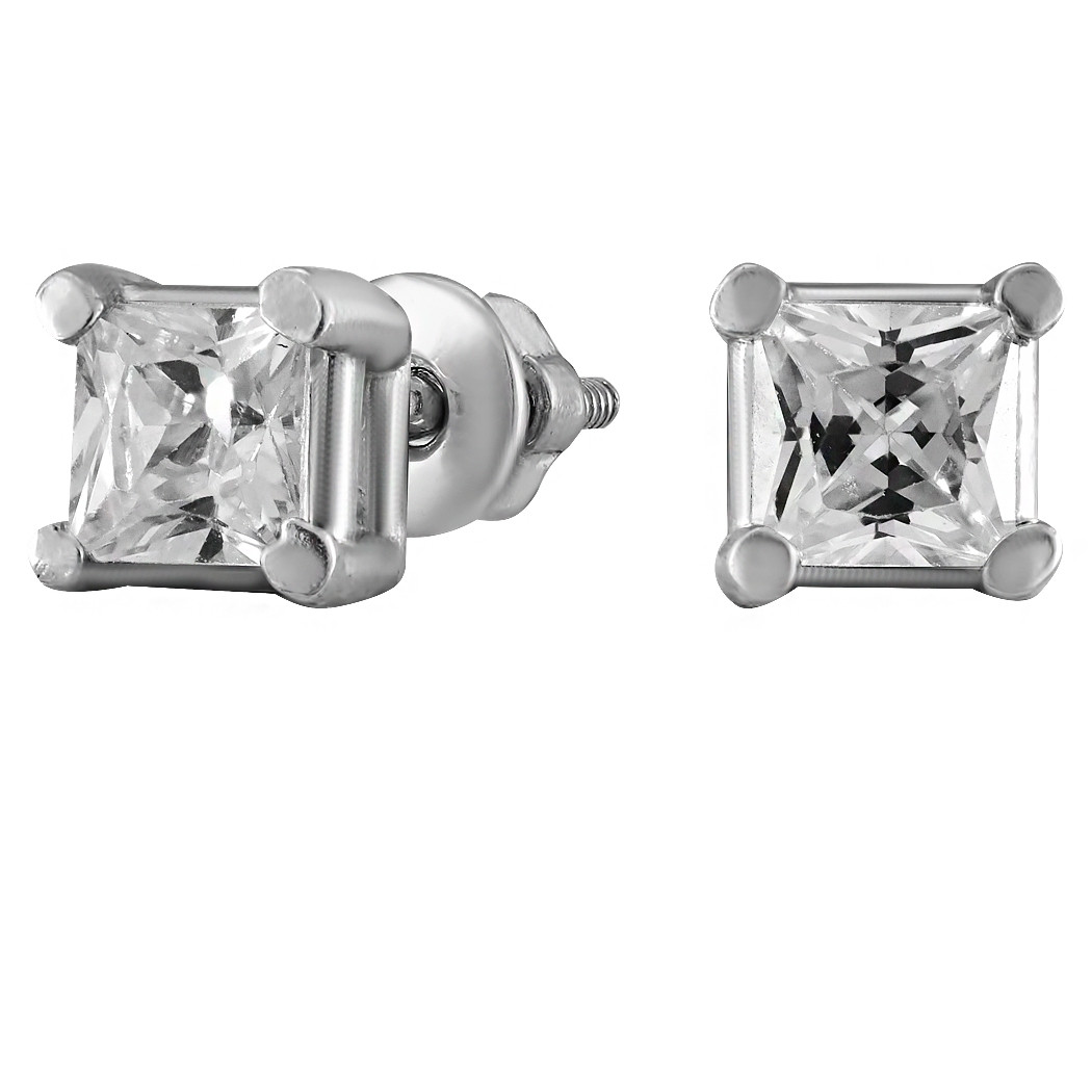 

Серьги Twiddle jewelry с кубическим цирконием 1.80 г (С013)