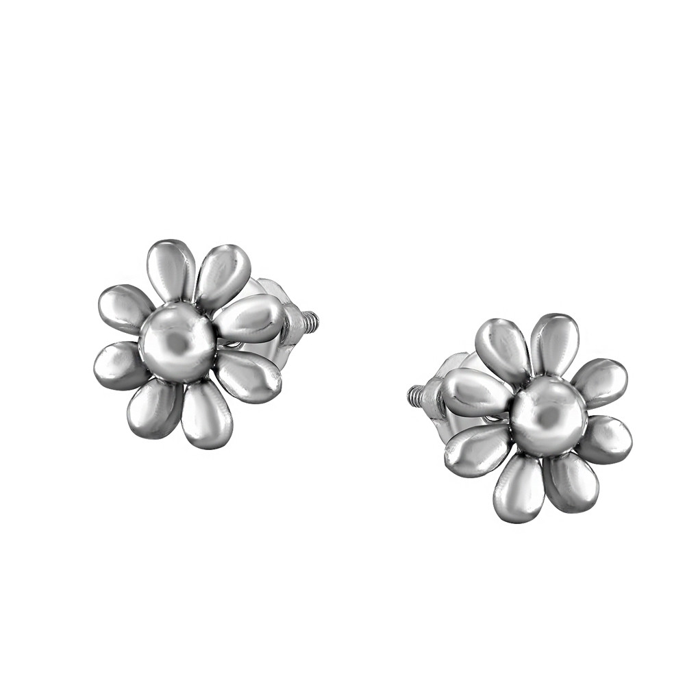 

Серьги-пуссеты Twiddle jewelry 1.36 г (с043)