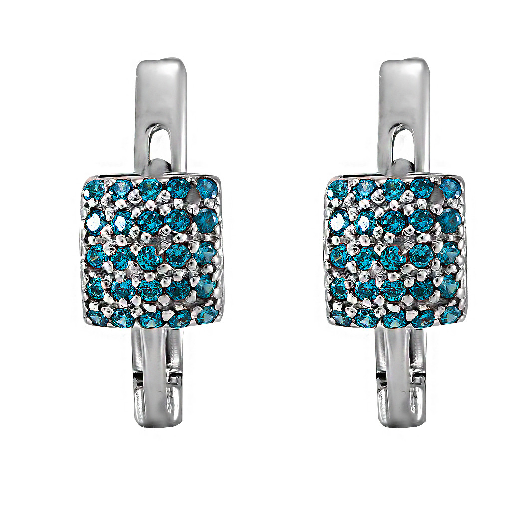 

Серьги из серебра с кубическим цирконием Twiddle Jewelry 1.64 г (С002г)