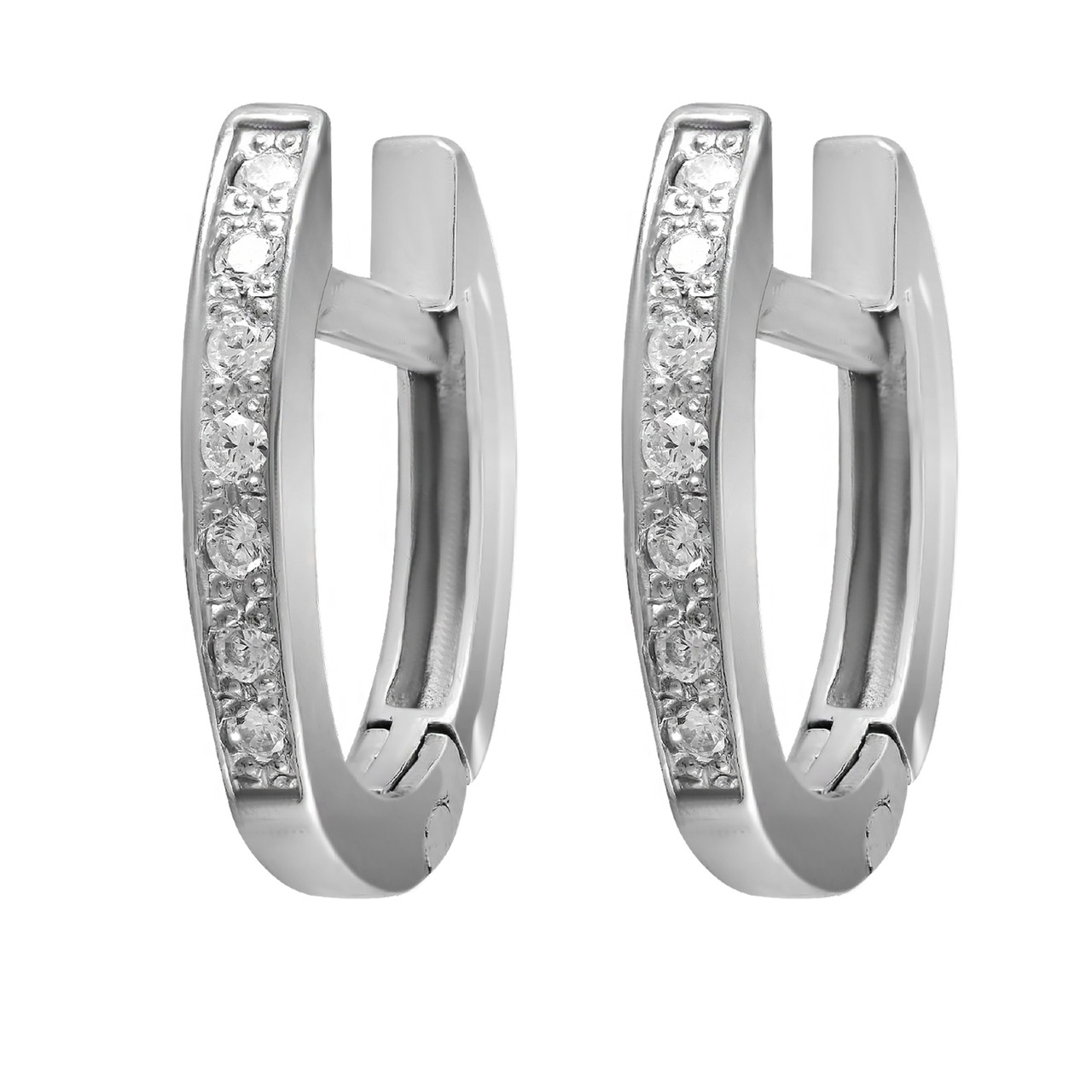 

Серьги Twiddle jewelry с кубическим цирконием 1.50 г (С007)